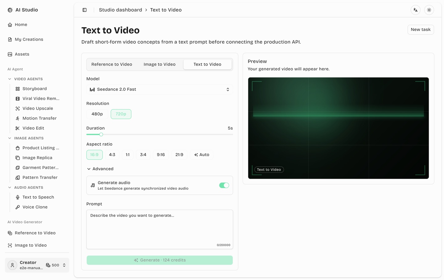 Text to Video